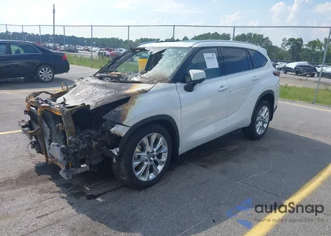 2025 Toyota Highlander Limited from USA, damaged, VIN 5TDKDRAH8SS555073